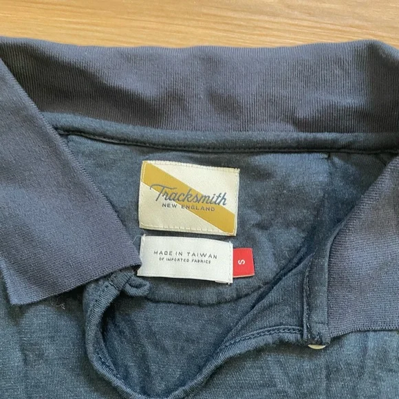 Tracksmith rapid transit polo 2pc lot small merino blend - Picture 3 of 4